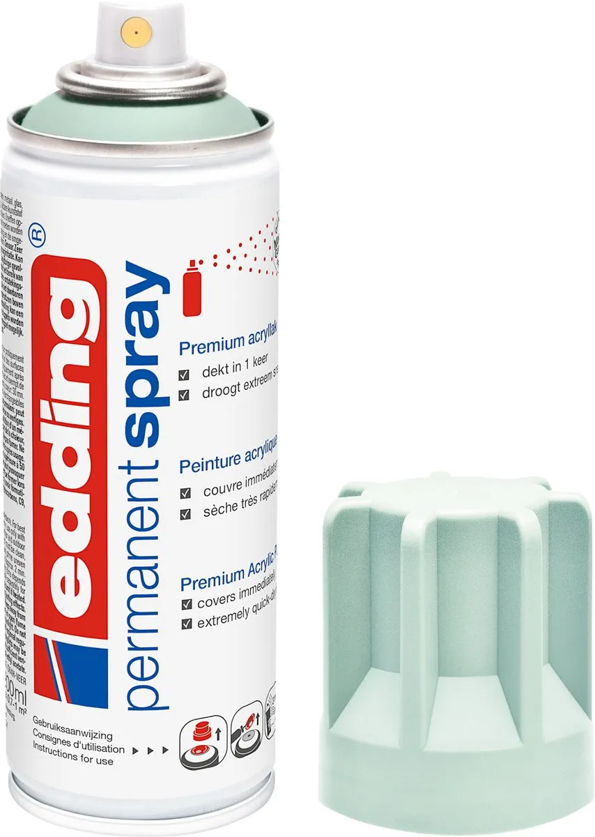 edding 5200 Mellow Mint Mat Spuitverf 200ml