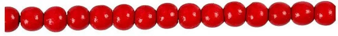 Creativ Company Houten kralen 5mm - Rood - 150 Stuks