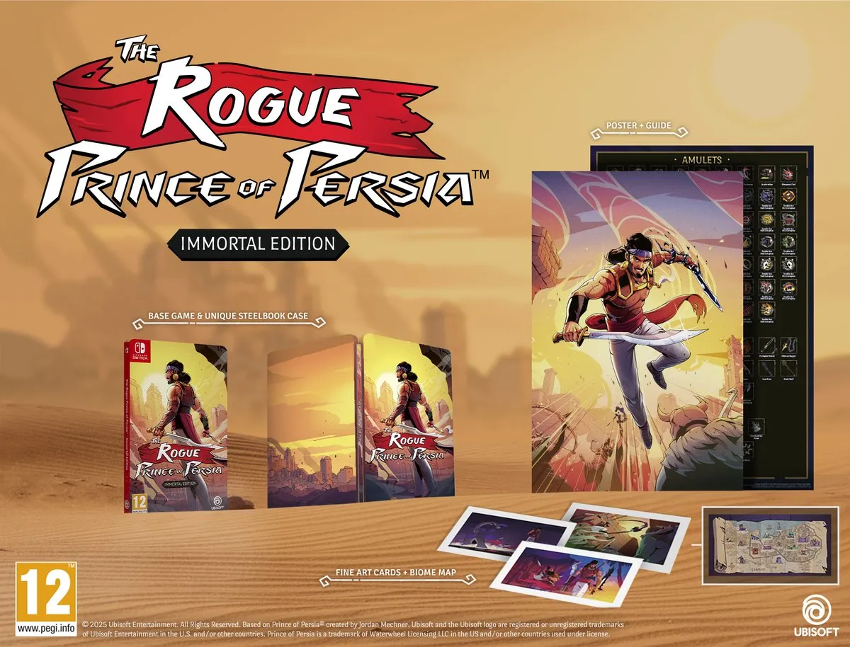 Mindscape The Rogue Prince of Persia Immortal Edition - Nintendo Switch