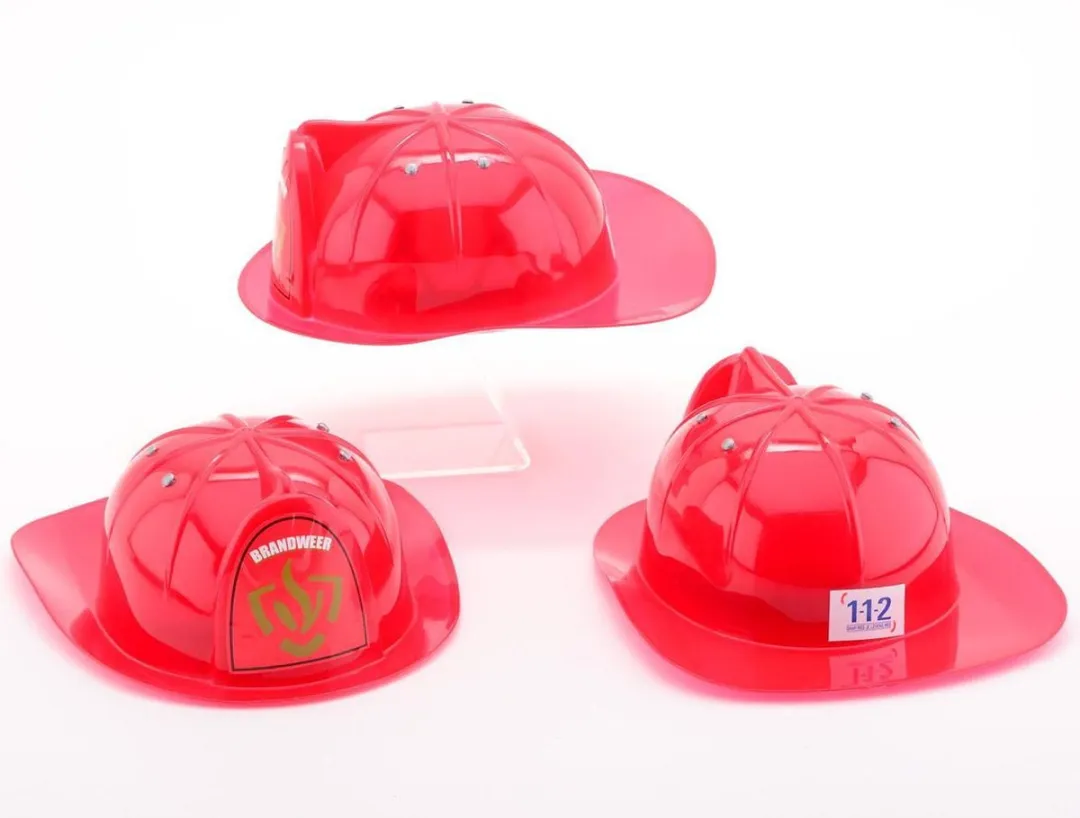 Johntoy Brandweerhelm - Rood