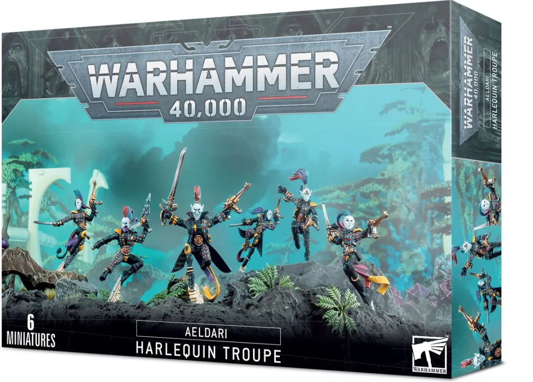Games Workshop Aeldari Harlequin Troupe