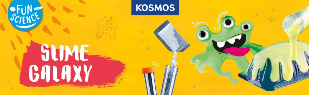 Kosmos Slime Galaxy Experimenteerset 617196 - Glitter & Galactisch Effect