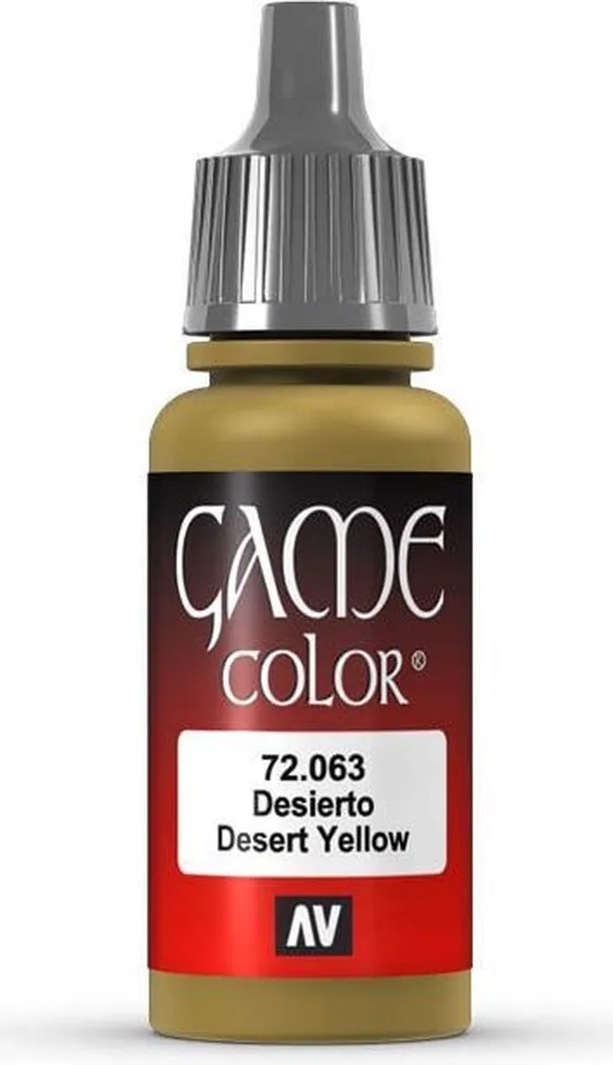 Vallejo Game Color Acrylverf Desert Yellow 18ml