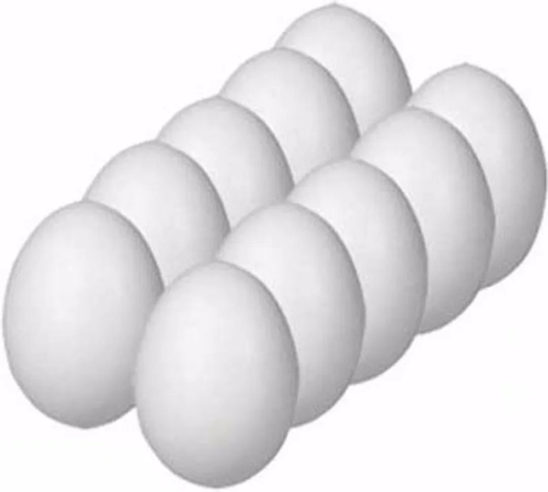 Rayher Piepschuim Ei 10 Stuks