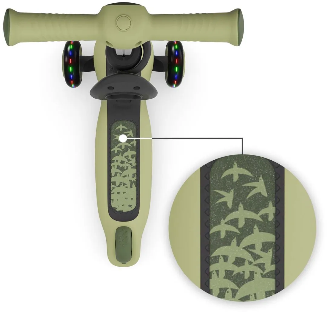 KinderKraft Halley 2 2-in-1 Loopfiets/Driewieler - 1-5 jaar - 50 kg - Groen
