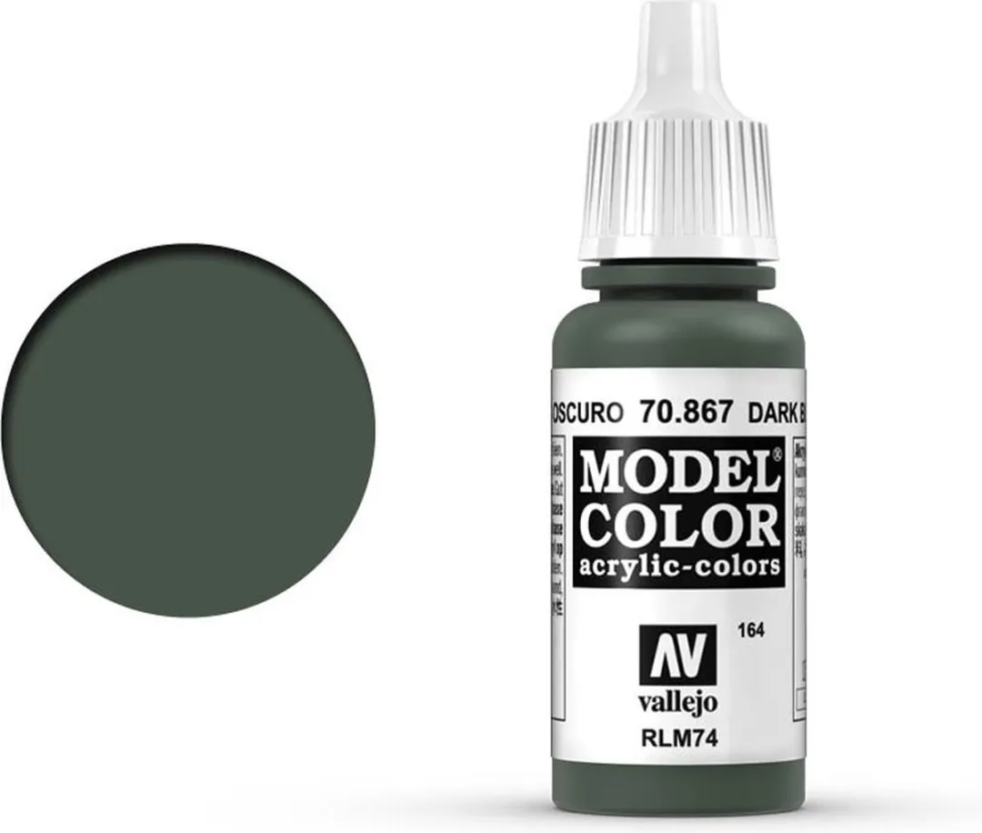Vallejo Model Color Dark Blue Grey Acrylverf 17ml