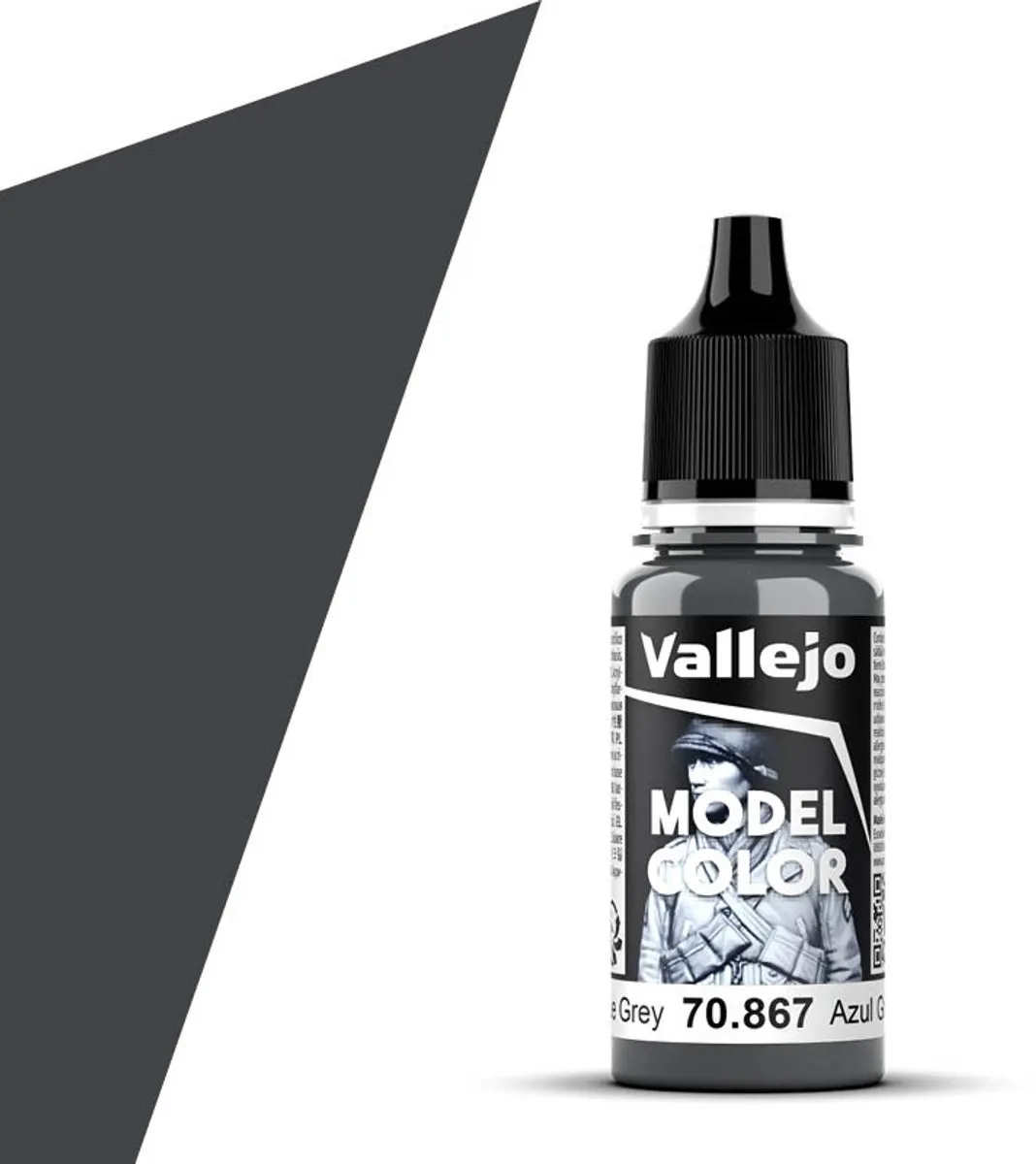 Vallejo Model Color Dark Blue Grey Acrylverf 17ml