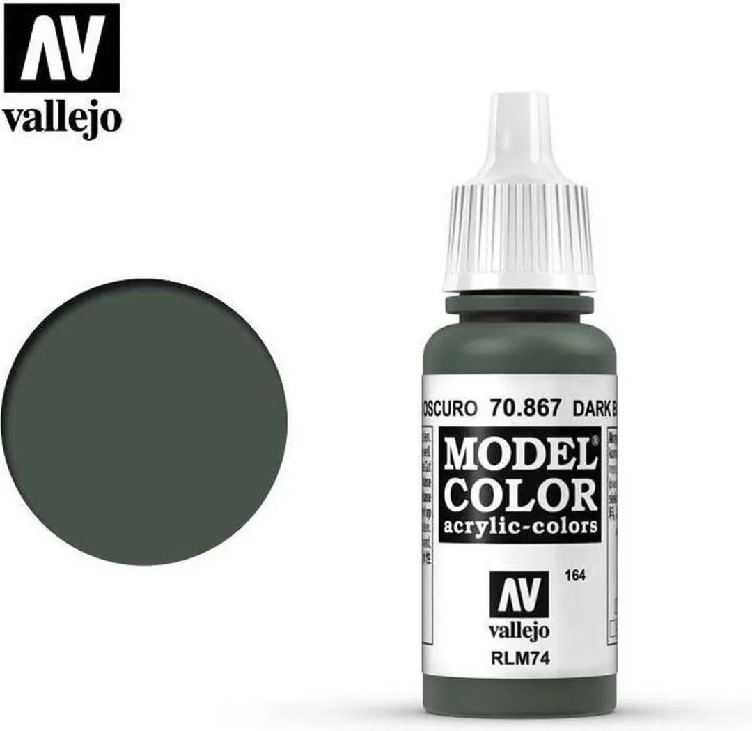 Vallejo Model Color Dark Blue Grey Acrylverf 17ml