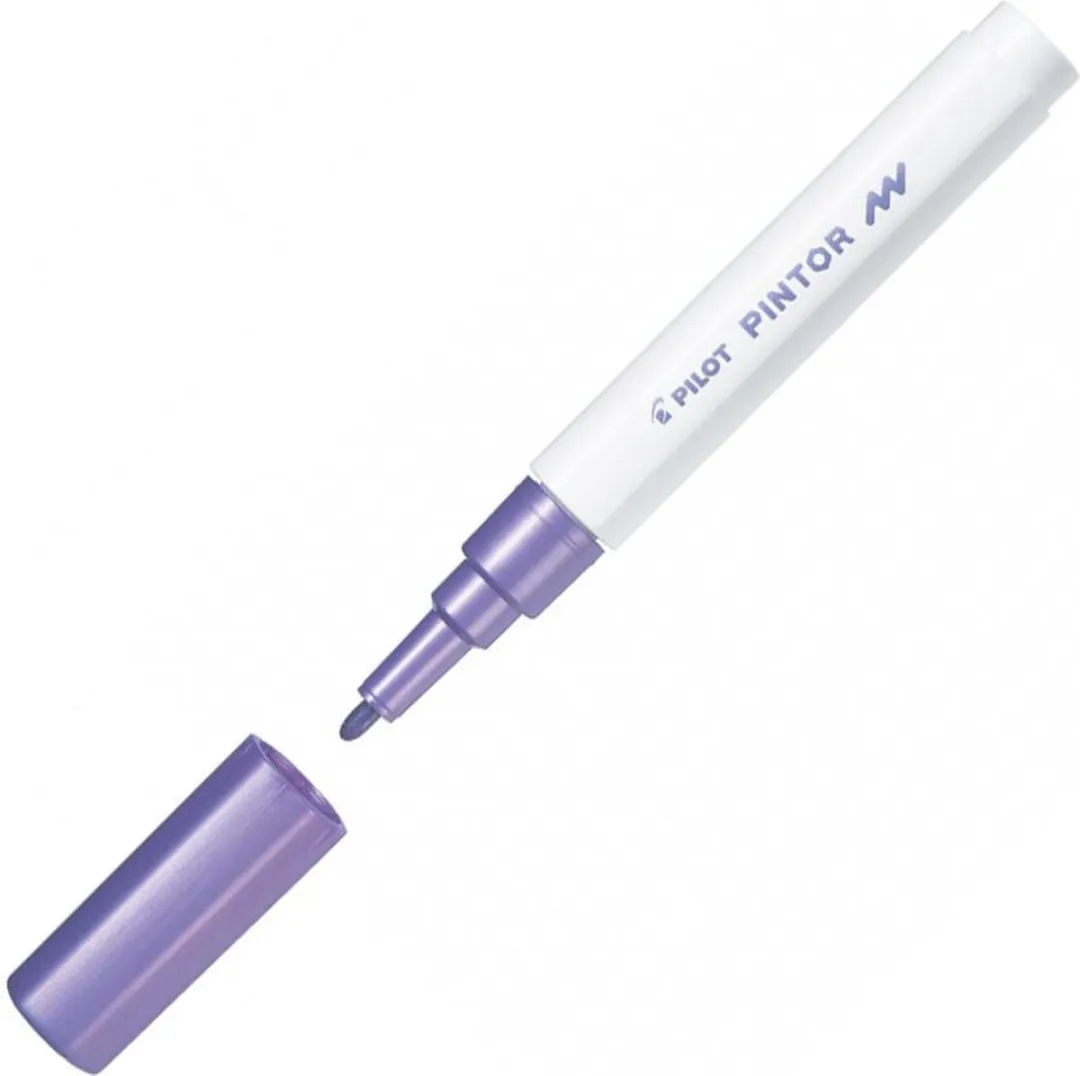 Pilot Pintor Metallic Paarse Verfstift 1,0mm