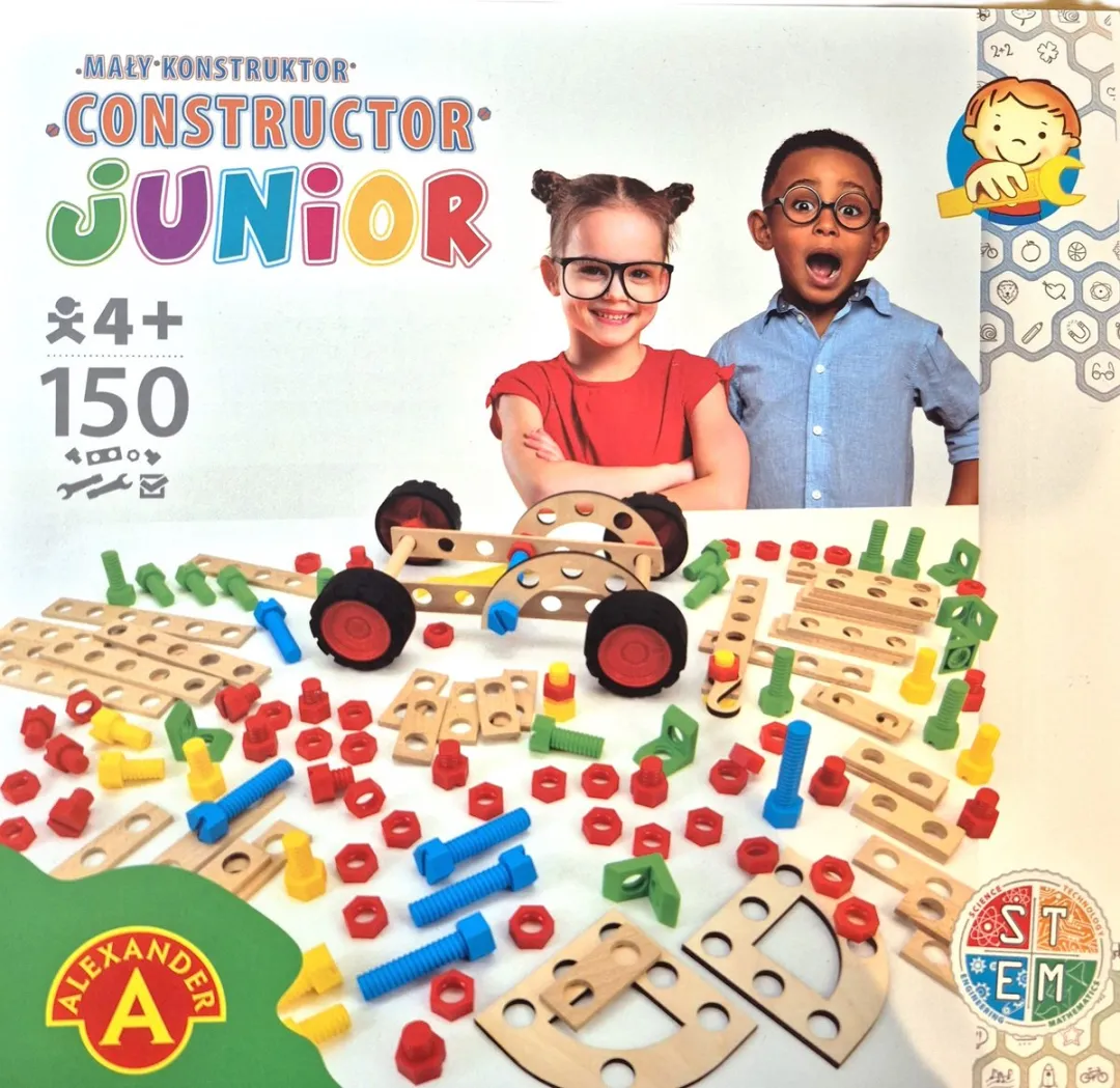 Alexander Toys Constructor Junior Bouwpakket - 2 Stuks - Multicolor