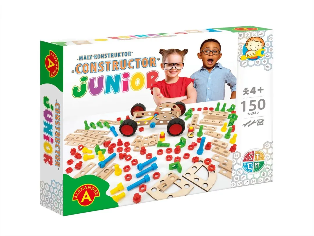 Alexander Toys Constructor Junior Bouwpakket - 2 Stuks - Multicolor