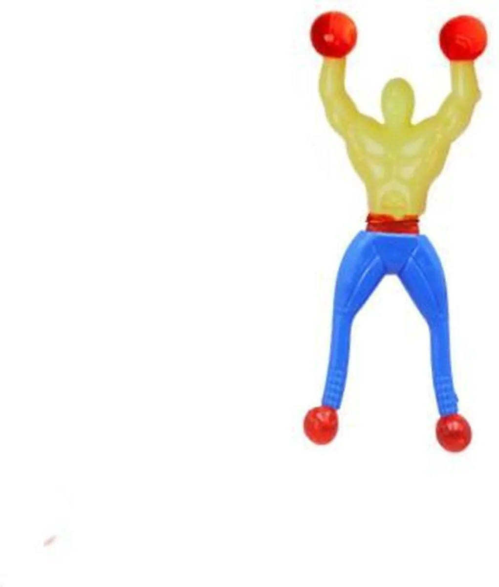 Toi-Toys Raamloper Geel 10cm