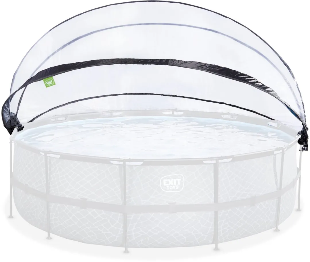 EXIT Toys Zwembadoverkapping ECO ø488cm - Transparant - afbeelding 6 van 6