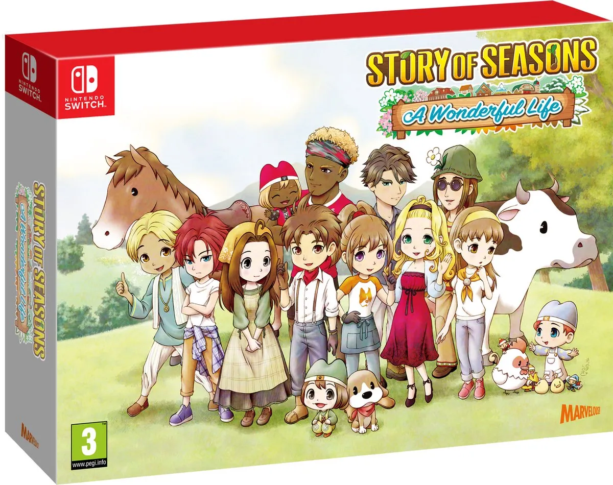 Mindscape Story of Seasons: A Wonderful Life Limited Edition