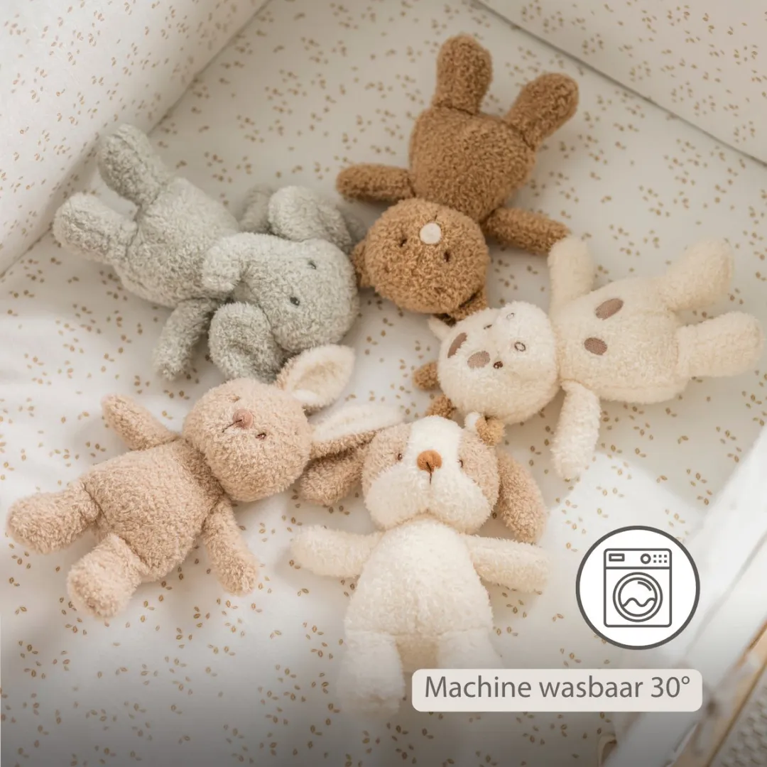 Nattou Teddy Knuffel Konijn 25cm - Beige