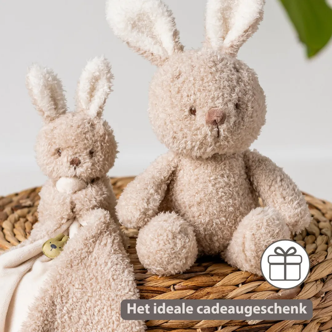 Nattou Teddy Knuffel Konijn 25cm - Beige