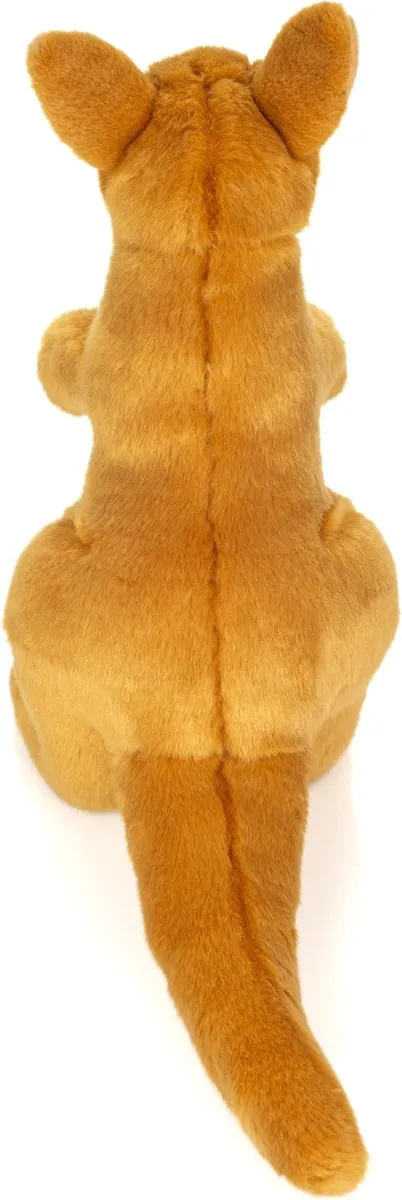 Teddy Hermann Knuffel Kangoeroe met baby - Bruin - 30 cm