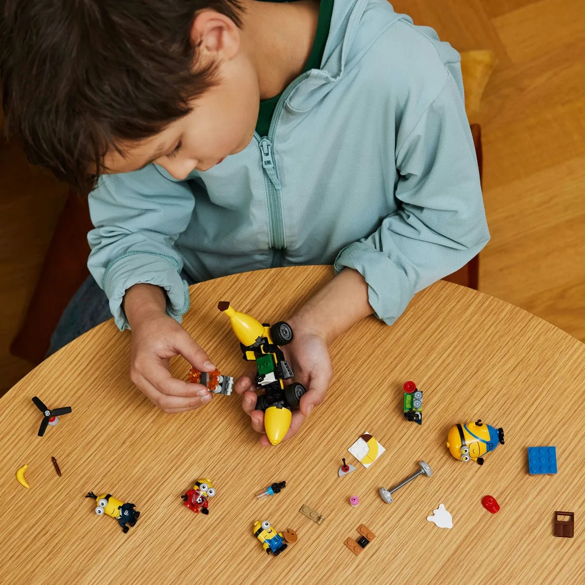 LEGO Despicable Me 4 Minions en Bananenauto 75580 - 136 Stukken