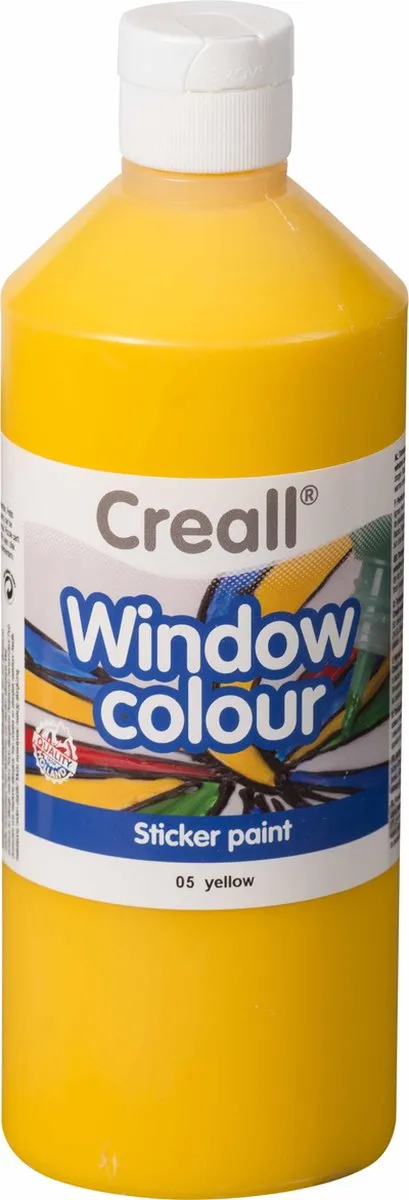 Creall Raamverf Geel 500ml