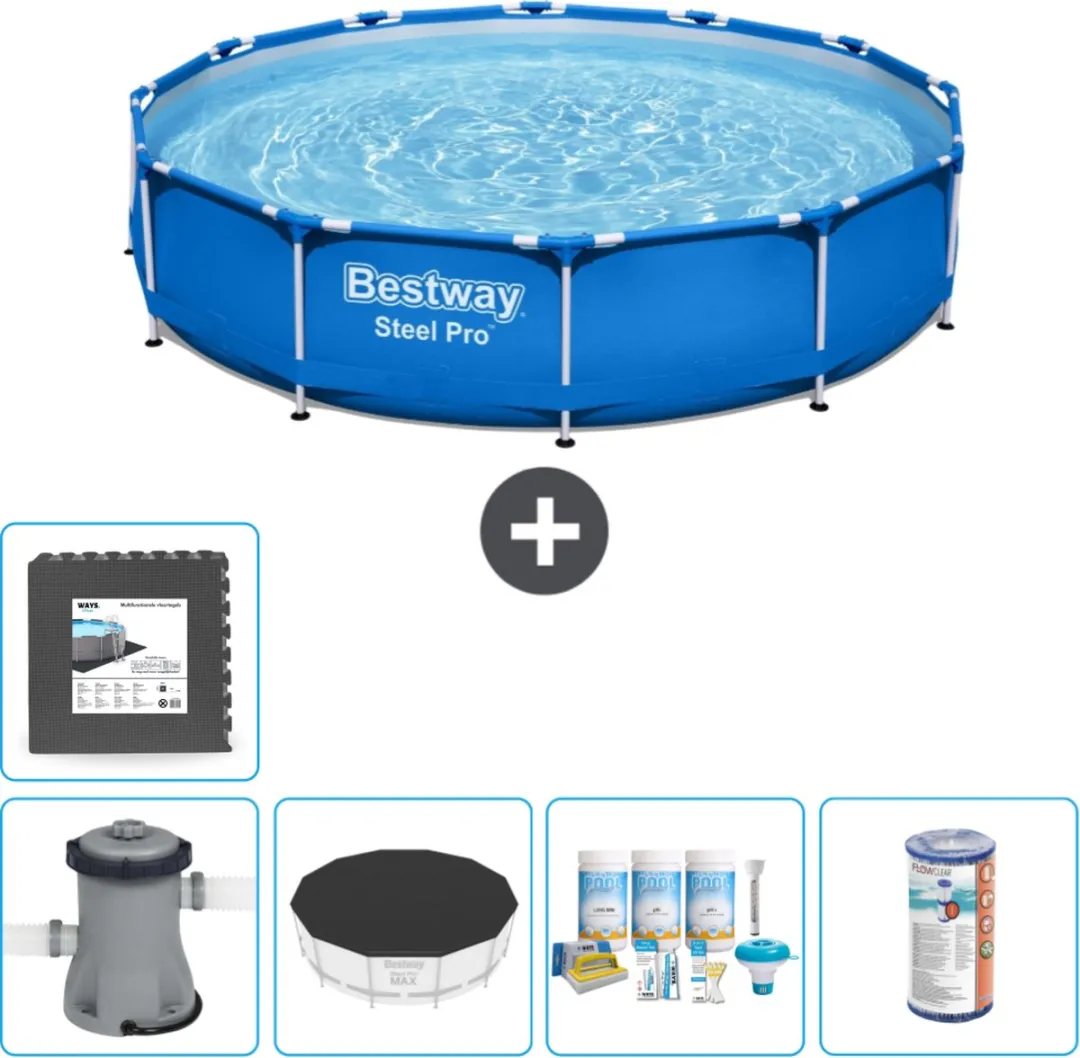 Bestway Steel Pro Zwembad 366x76cm