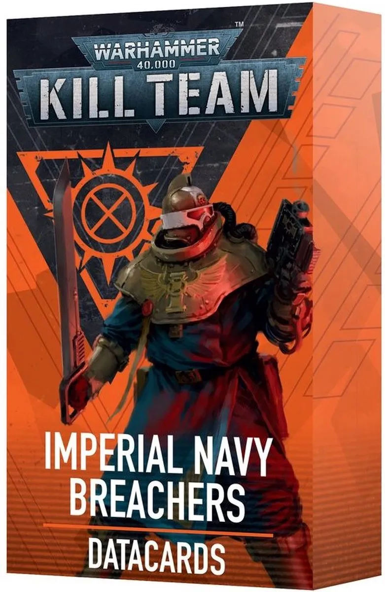 Games Workshop Warhammer 40K Kill Team Imperial Navy Breachers Datacards