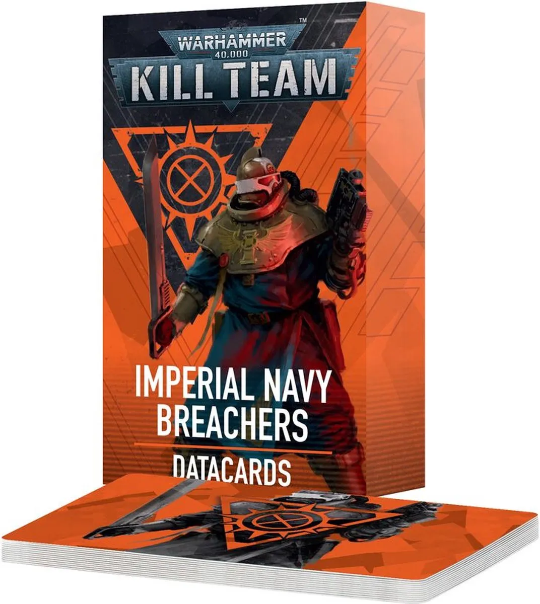 Games Workshop Warhammer 40K Kill Team Imperial Navy Breachers Datacards