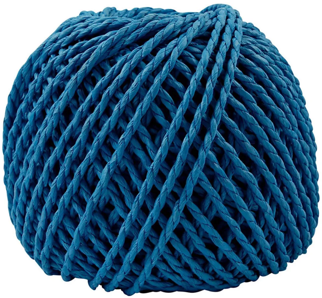 Creativ Company Garen Weaving Paper 3mm Blauw 40m