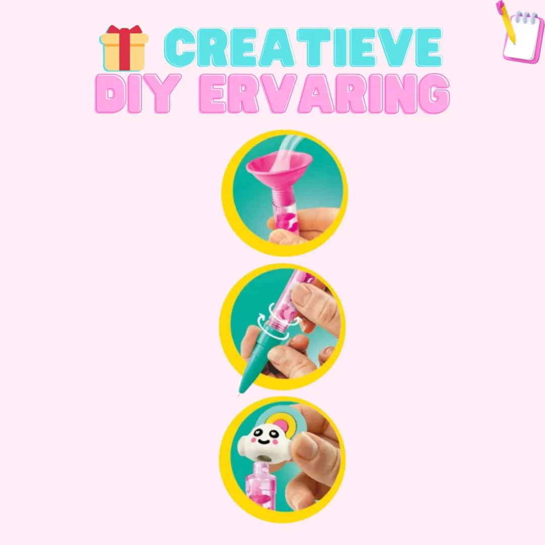 Lean Toys Idea Art Mini Factory Fantasy Pen Creators - Roze - afbeelding 3 van 6