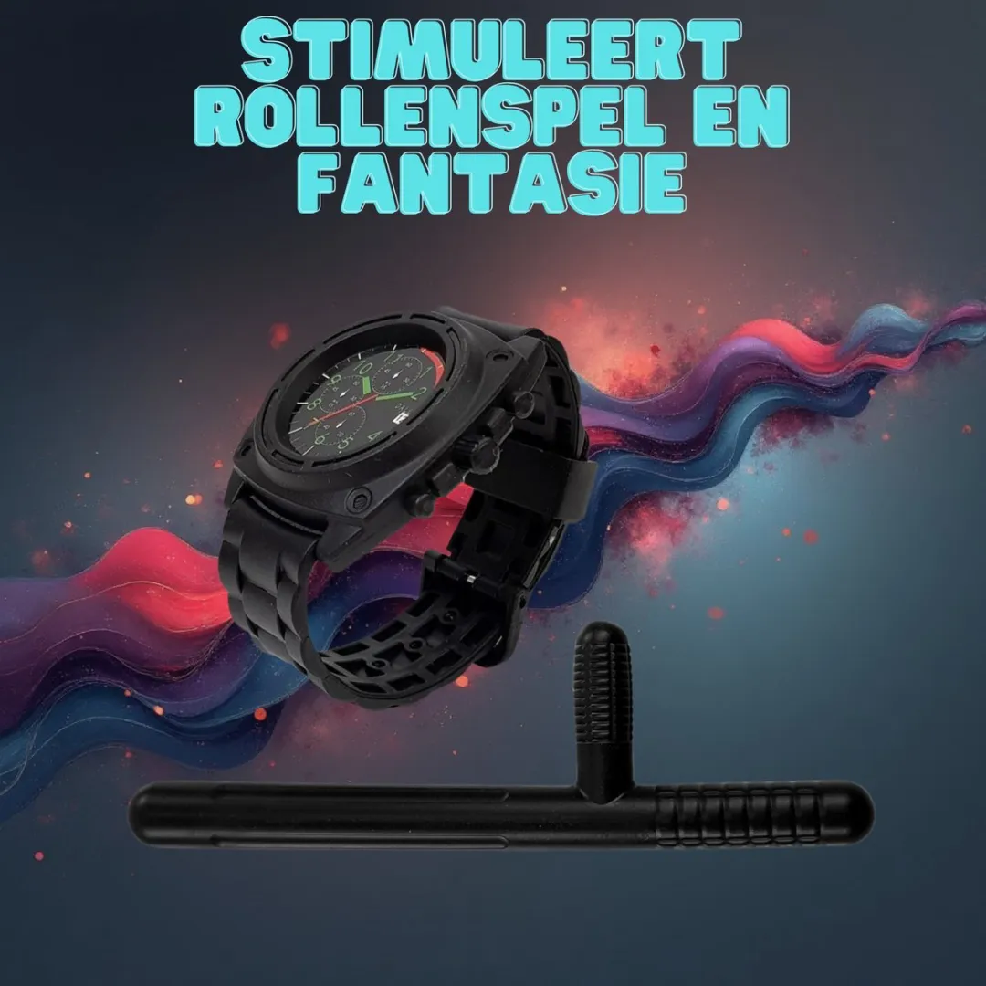 Lean Toys Politie Speelset - Licht & Geluid - 3x Knoopcel