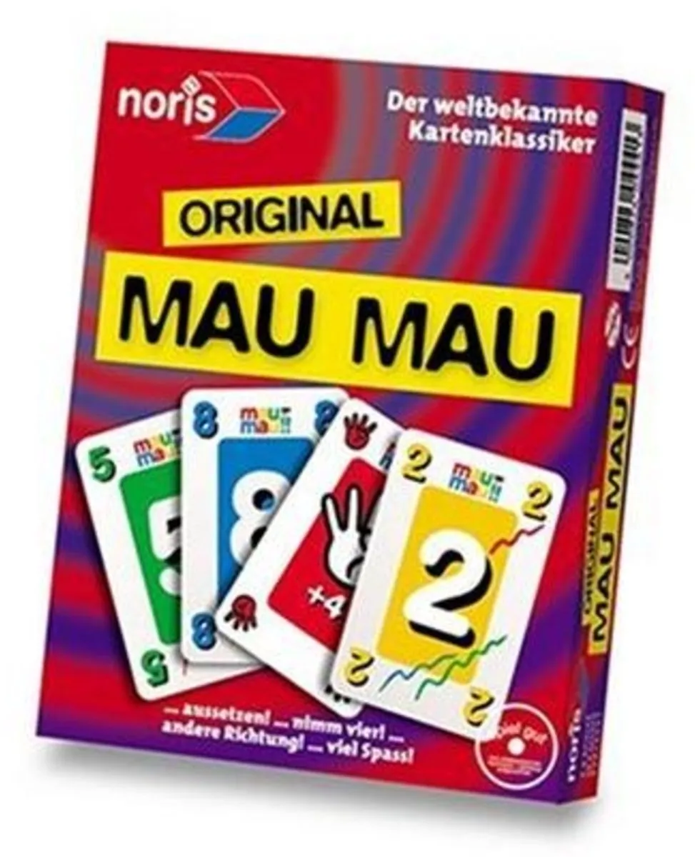 Noris Mau Mau Kaartspel - 2-4 Spelers
