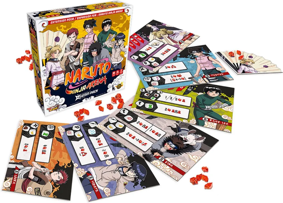 Naruto: Ninja Arena - Genin Pack Expansion - Bordspel - Engelstalig - Don't Panic Games