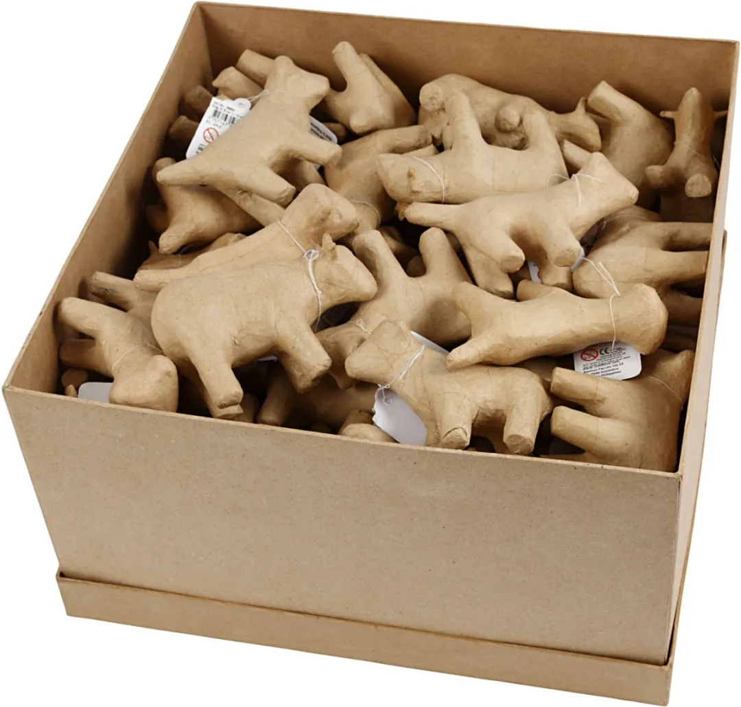 Creativ Company Doos met Kleine Dieren - 60 Stuks