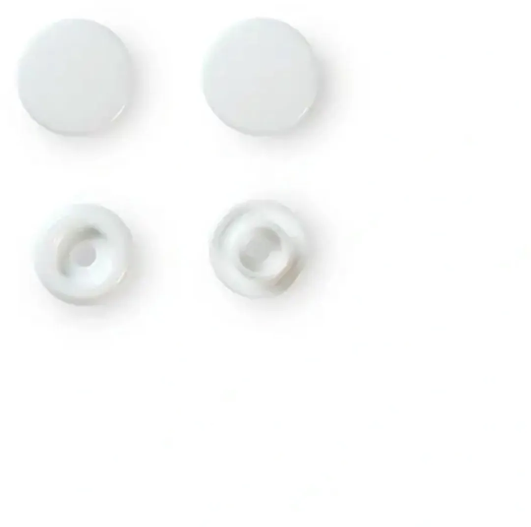 Prym Drukknoop ColorSnaps 12,4mm Wit - 30 Stuks