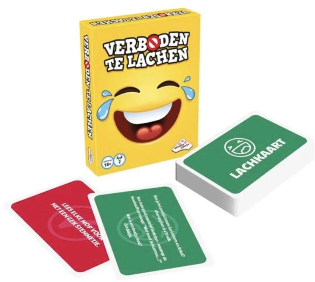 Identity Games Verboden Te Lachen KV-013-10 Kaartspel - 2-6 Spelers