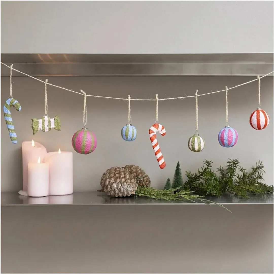 Creativ Company Hobbyset Boetseren Pulp Kerstfiguren Multicolor
