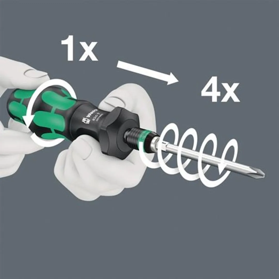 Wera Kompakt Turbo Imperial 1 05057483001 Bitset 19-delig - afbeelding 6 van 6