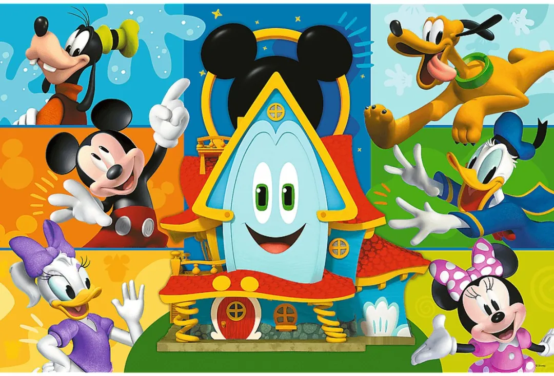 Trefl Maxi Puzzel Mickey Mouse en Vrienden 24 Stuks - Disney Thema
