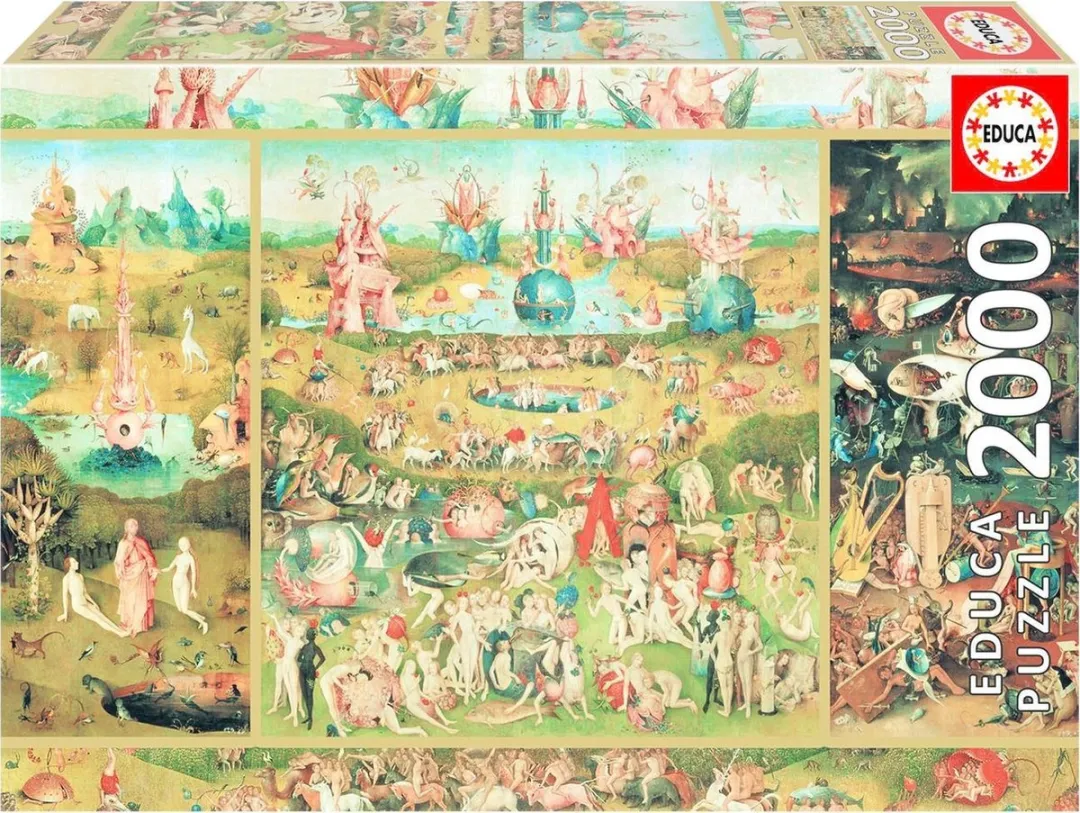 Educa Tuin der Heerlijkheden Puzzle 1000 Stuks