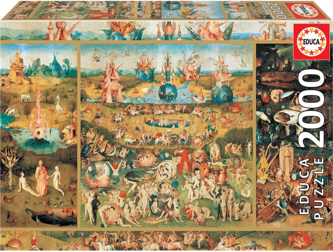 Educa Tuin der Heerlijkheden Puzzle 1000 Stuks - ED18505