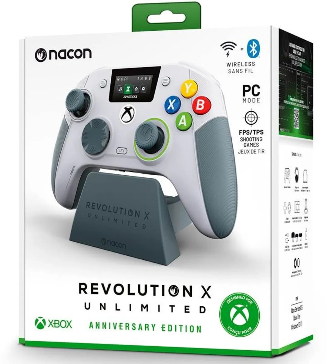 Nacon Revolution X Unlimited Controller - Xbox Series X - PC - 360 Anniversary Edition
