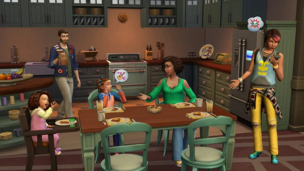 The Sims 4 Parenthood Add-on