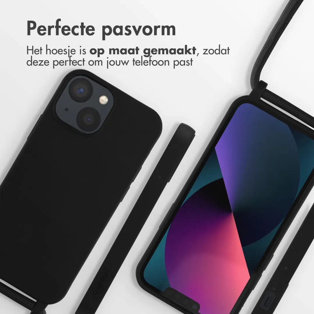 Imoshion iPhone 13 Mini Siliconen Hoesje - Zwart - afbeelding 6 van 6