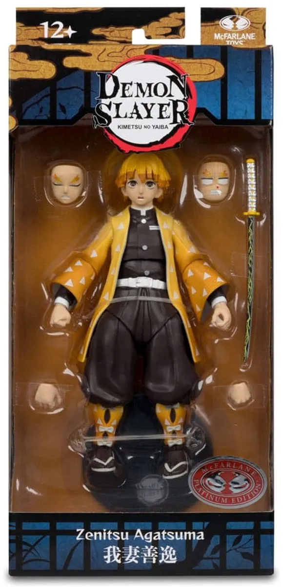 McFarlane Toys Demon Slayer Zenitsu Agatsuma Action Figure MCF13763 - 15cm - Multi - afbeelding 6 van 6