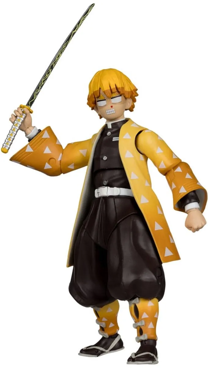 McFarlane Toys Demon Slayer Zenitsu Agatsuma Action Figure MCF13763 - 15cm - Multi