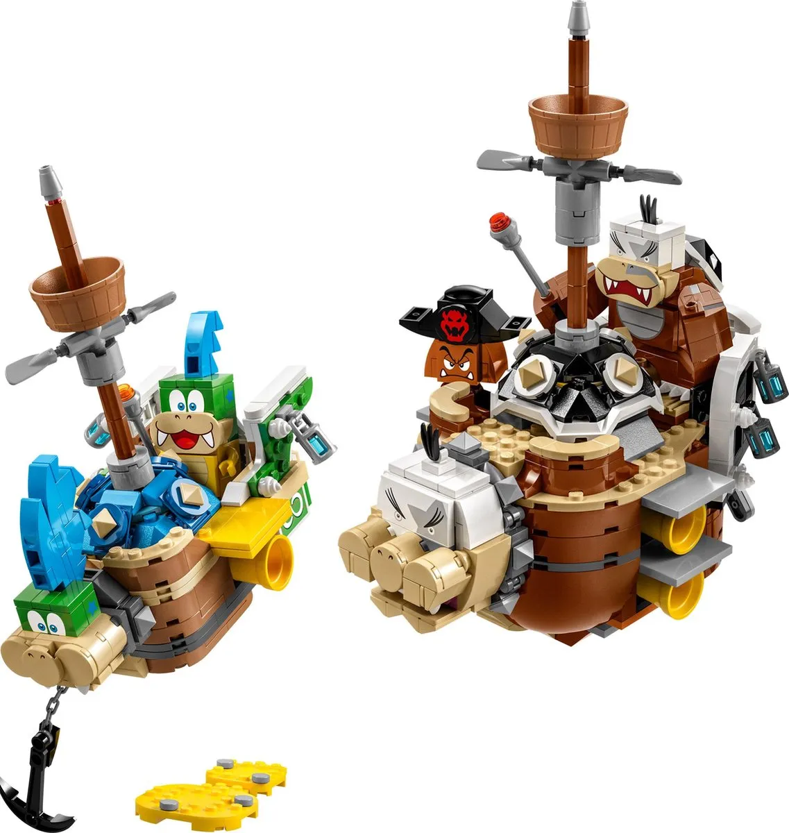 LEGO Super Mario Larry en Mortons Luchtschepen 71427 - 1062 Stukken