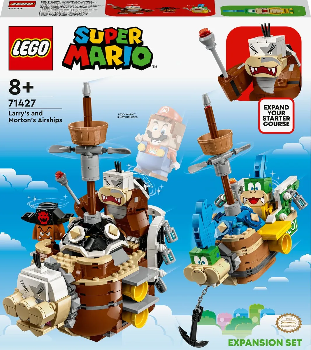 LEGO Super Mario Larry en Mortons Luchtschepen 71427
