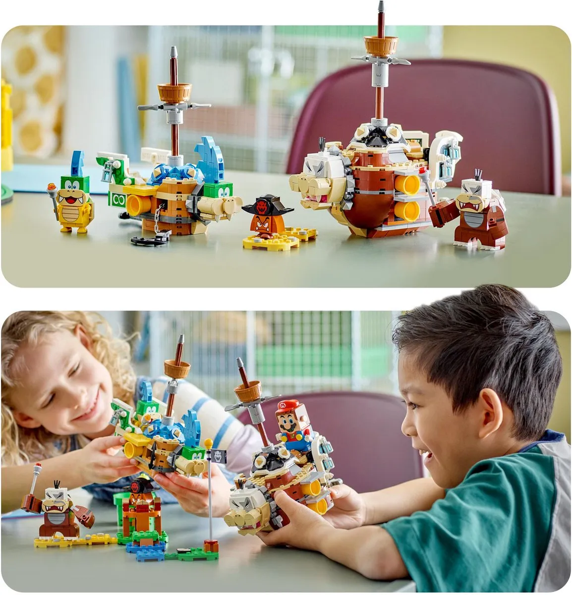 LEGO Super Mario Larry en Mortons Luchtschepen 71427 - 1062 Stukken