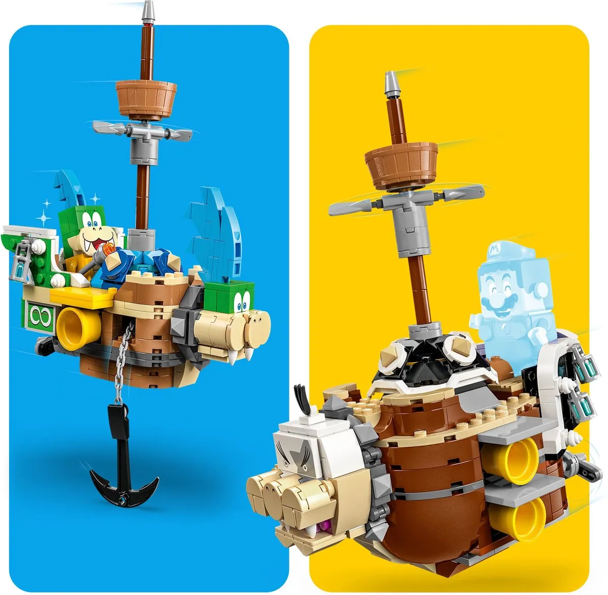 LEGO Super Mario Larry en Mortons Luchtschepen 71427 - 1062 Stukken - afbeelding 6 van 6