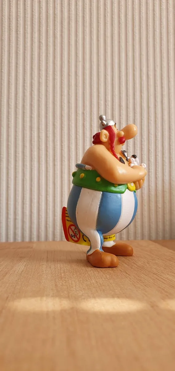 Plastoy Asterix Obelix met Dogmatix Figuur - 8cm - Multicolor