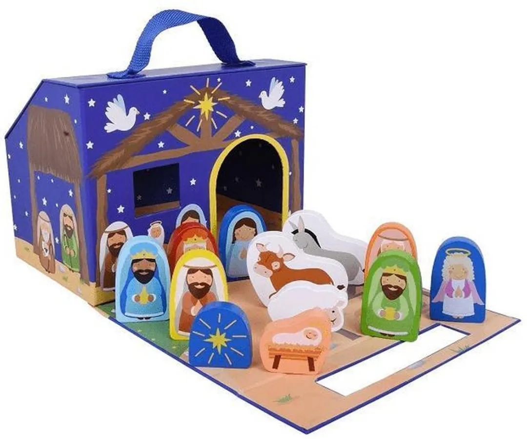 Sevi Speelkoffer Kerststal